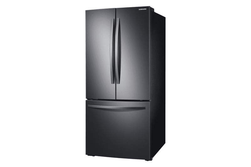 Samsung Black Stainless Steel Refrigerator - RF220NFTASG