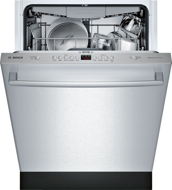 Bosch 100 Series Dishwasher24'' Stainless Steel - SHXM4AY55N
